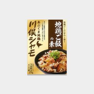 福島ブランド鶏 川俣シャモ 地鶏ご飯の素 3合用 1回分  FAF-0105