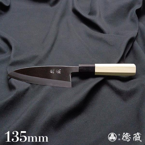 
            打ち刃物 左片刃 出刃包丁 135mm | 白紙2号 朴八角柄 徳蔵オリジナル【32045】 【グレイジア株式会社】 [ATAC131]　ほうちょう 料理 包丁 庖丁 職人 キッチン ナイフ 日用品 料理道具 高知
          