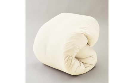 とろける羽毛ふとん［セミダブル］掛けふとん 専用カバー付き/クリーム