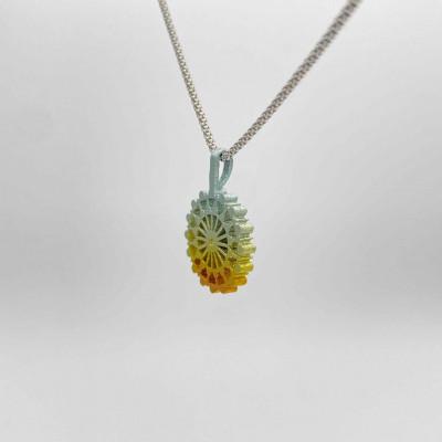 ふるさと納税 野々市市 クラフト金澤のチタン製　キュービックジルコニア　ペンダントトップ　ソーニョ2 |  | 01