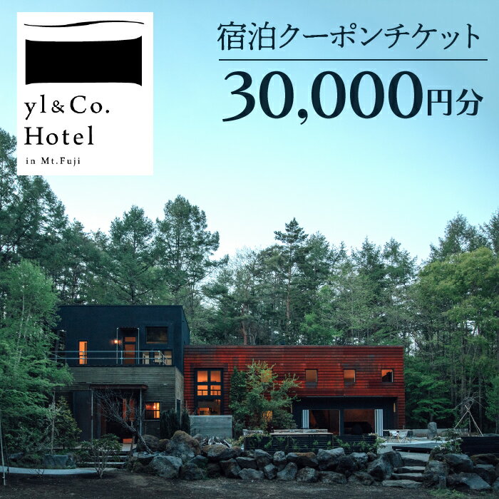 【ふるさと納税】yl&Co.Hotel in Mt.Fuji 宿泊クーポンチケット30,000円 ふるさと納税 人気 おすすめ ランキング 富士山 宿泊券 旅行 癒し 旅 チケット 山梨県 鳴沢村 送料無料 NSAI001