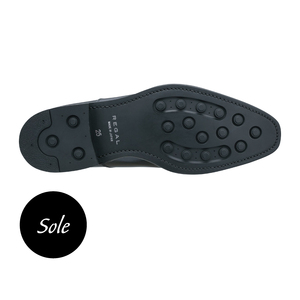 REGAL 217S ホールカット ブラック 25.0cm