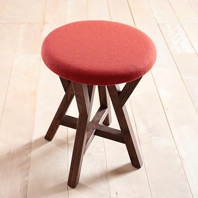 ふるさと納税 加茂市 オシャレな軽量スツール〈KIRI branch stool BR×OR〉 |  | 01