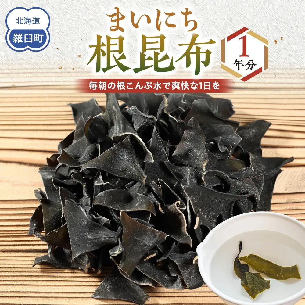 まいにち根こんぶ　１年分 昆布水 健康 ミネラル だし 和食 国産 知床 羅臼 北海道