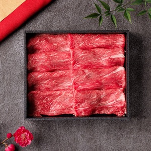 【和牛セレブ】神戸牛すき焼き（モモ）200g【黒折箱入り】/ 神戸ビーフ BBQ 牛肉 冷凍 ブランド牛 兵庫県 小野市 もも