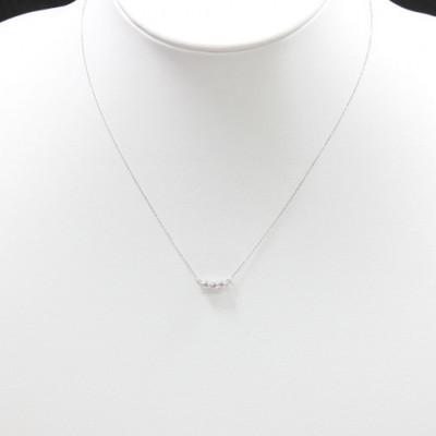 ふるさと納税 南アルプス市 ネックレス PT900 プラチナ ダイヤ 計0.3ct スリーストーン ペンダント【f030-pt】 |  | 02