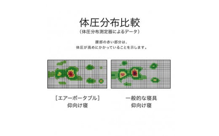 nishikawa 西川 エアー ポータブル モバイル マット 【P224W】 | 西川