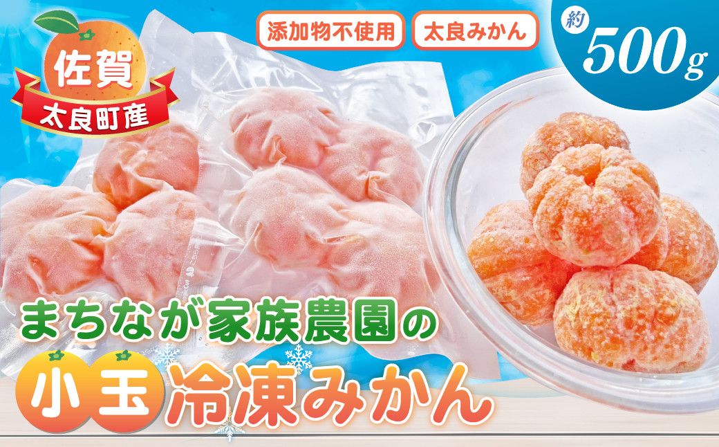 
                  LA-2 まちなが家族農園の小玉冷凍みかん　約500ｇ 小玉冷凍みかん 小玉冷凍ミカン 小玉冷凍蜜柑 冷凍みかん 冷凍ミカン 冷凍蜜柑 小玉みかん 小玉ミカン 小玉蜜柑  みかん ミカン 蜜柑 フルーツ くだもの 果物 ミネラル豊富 太良町 国産 冷凍 贈答用
                