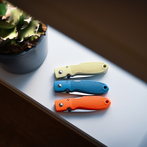 Coupe(クープ)グレイッシュブルー TP-921  a5　/キャンプ　調理　アウトドア　BBQ　山登り　釣り　モキナイフ　日本製　MOKI