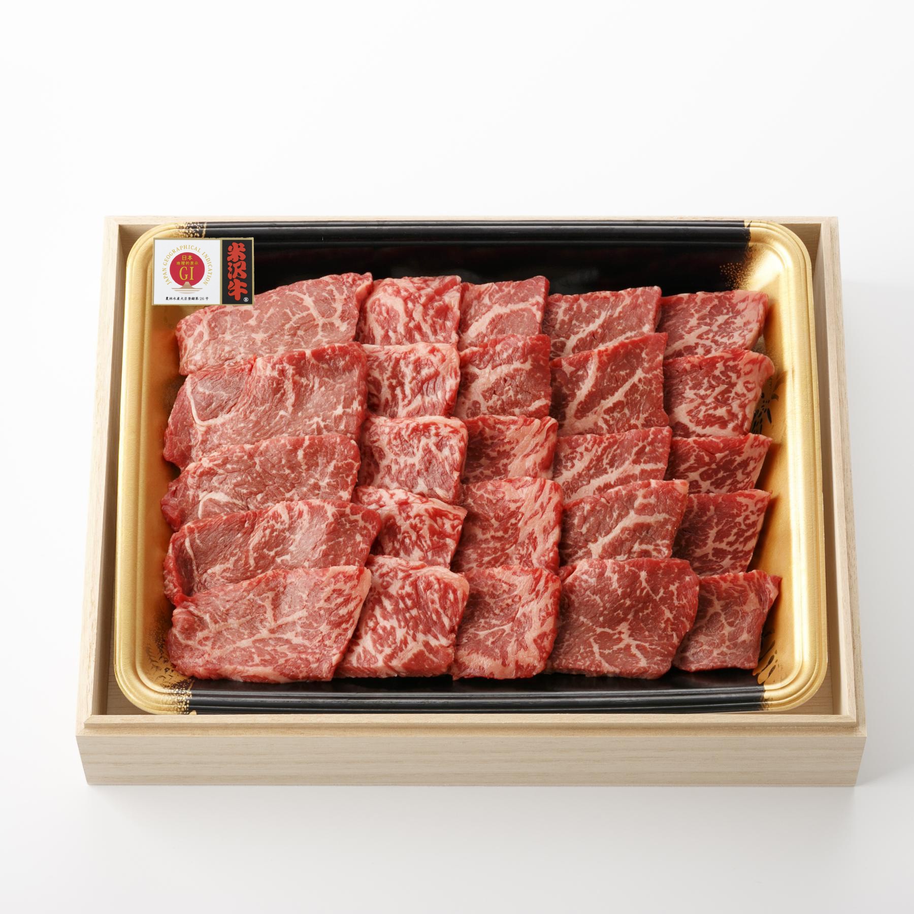 米沢牛 赤身焼肉用 500g（モモ）