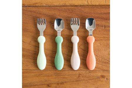 【ふるなび限定】フォーク&スプーンプチ カバー付 テラコッタ FN-Limited