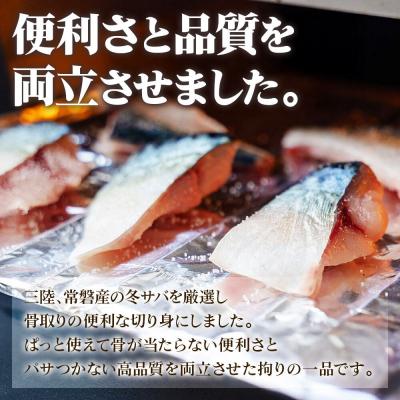 ふるさと納税 名取市 三陸常磐産 サバ 骨取切り身 30g×20枚入|21_sss-132001 |  | 01