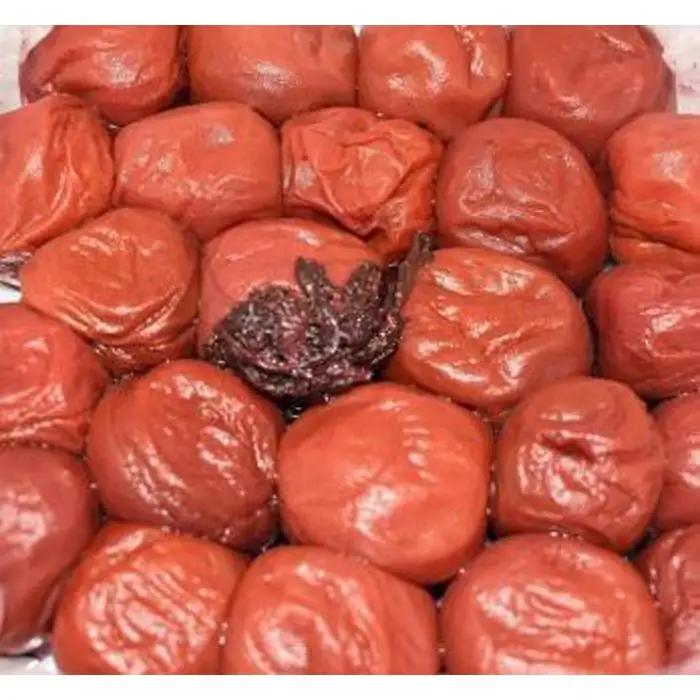 高級南高梅しそ漬梅800g入 紀州塗箱 網代模様仕上 【SW82】