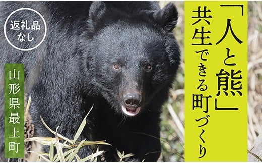 【お礼品の提供なし】熊との共生を目指して～熊による人的被害の防止対策・環境整備へのご支援を～