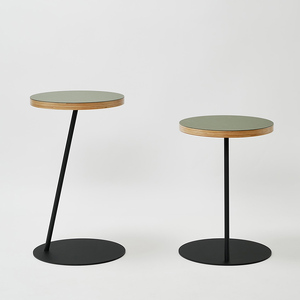 Circle side table（サークルサイドテーブル） サイドテーブル／ナイトテーブル H600 ブラック_オリーブ  EB8-0665