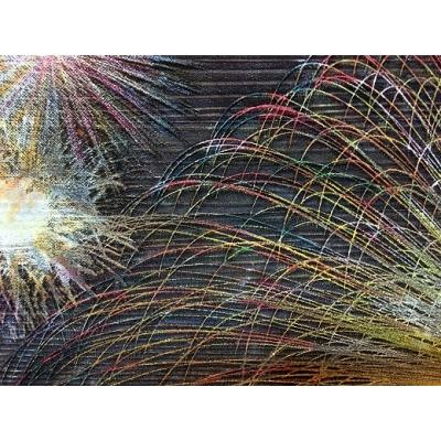 ふるさと納税 熊野市 熊野市大花火木彫板画(B) |  | 01