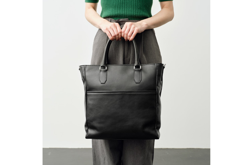 SOMES トートバッグ キャバレッティ （ブラック） CI-01 [ソメスサドル 北海道 砂川市 12260563] _イメージ3