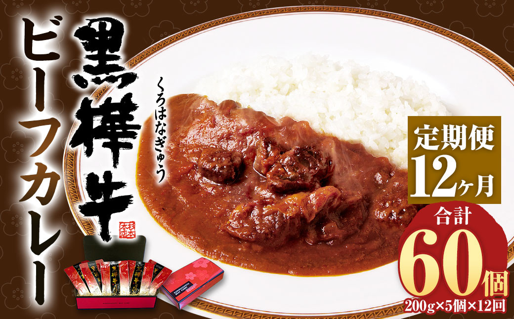 黒樺牛ビーフカレー200g×5パック