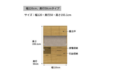 キッチンボード NWB-1200R [No.1083]
