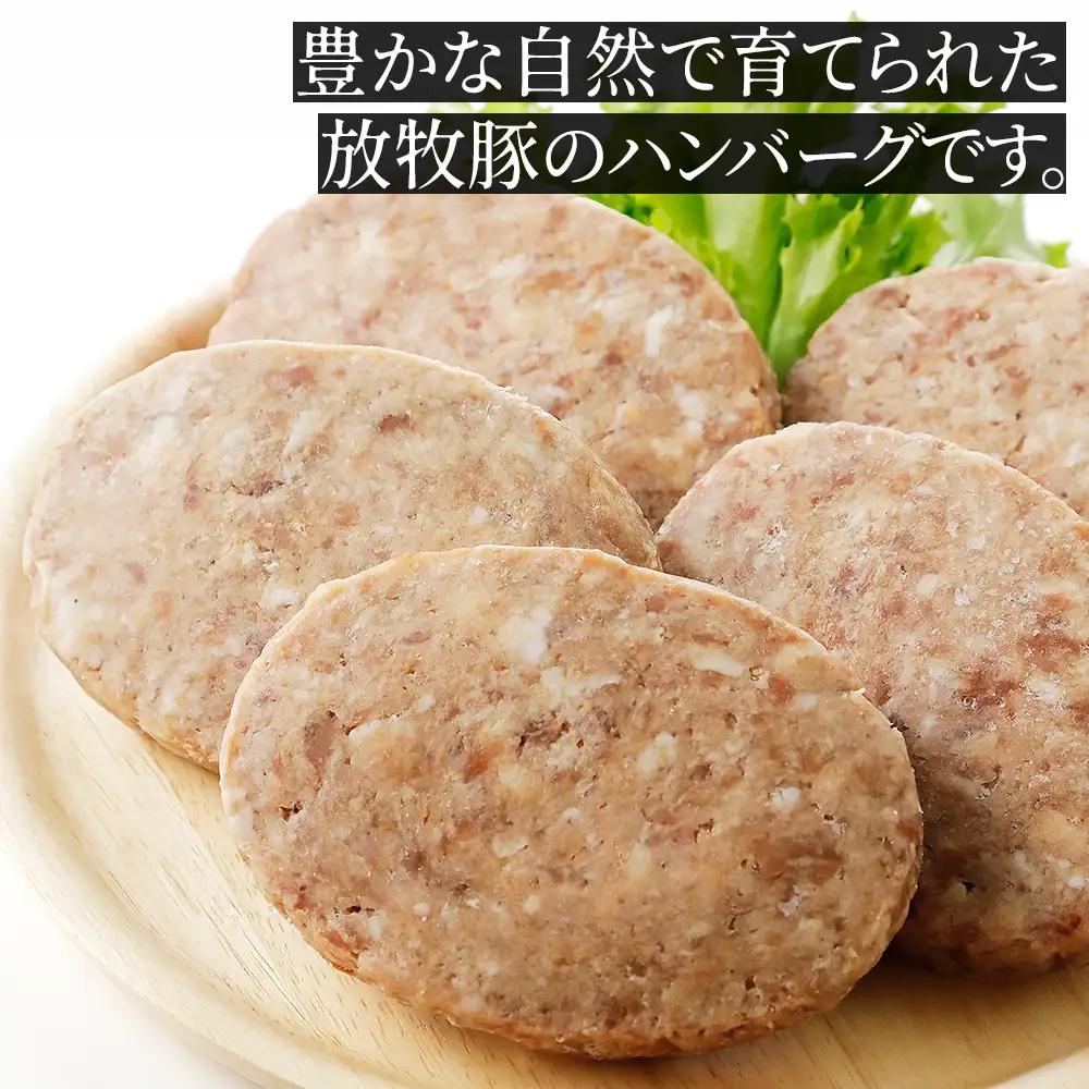十勝しんむら牧場 放牧豚のハンバーグ 150g×10個 北海道産 豚肉 冷凍