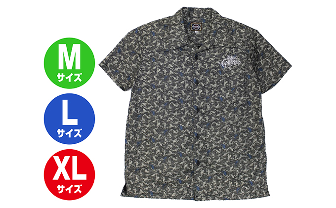 GONZO SURF　オリエンタルボタンシャツ　ブラック 服 男性 メンズ ファッション 