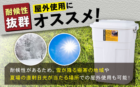 ゴミ箱 ふた付き 50L  ネイビー /  恵那市 / 東谷 [AUAD070]