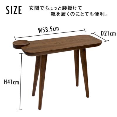 ふるさと納税 高山市 TaKuMi Craft ホールスツール角型 ブラックウォールナット材 BL047 |  | 01