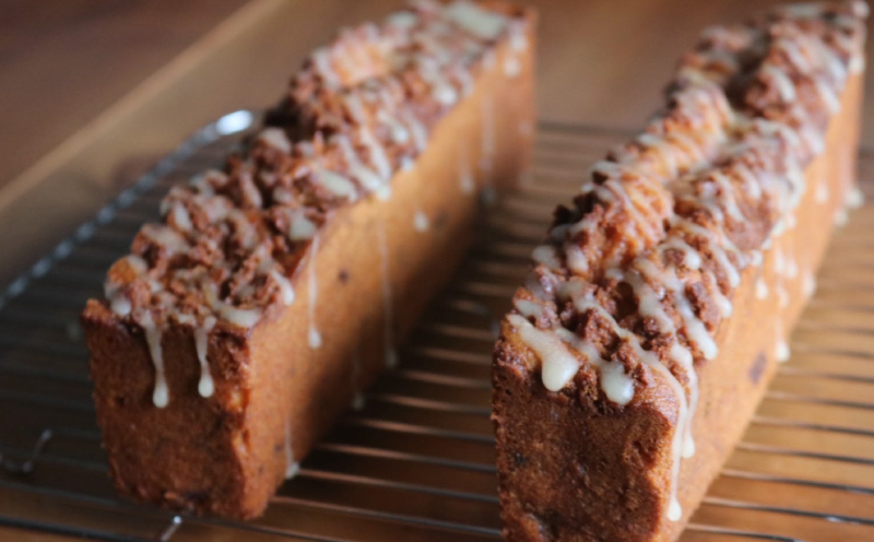 フレンチの料理人が作った水なすのケーキ【キャラメルジーヌ】