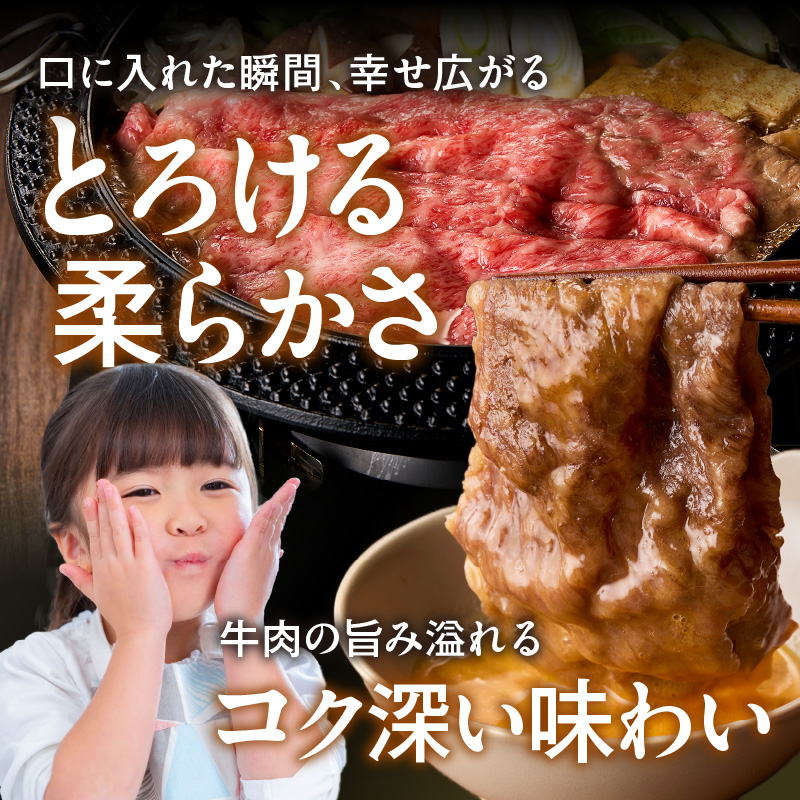 【 佐賀牛 1kg 】佐賀牛 艶さし！ しゃぶしゃぶ すき焼き 1kg（500g×2P） 159-J1368