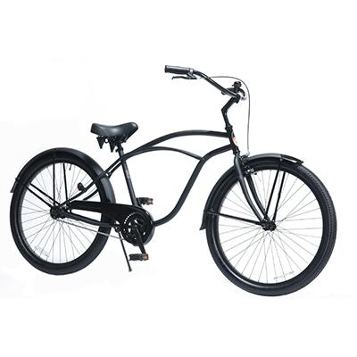 ふるさと納税 藤沢市 【レインボー　ビーチクルーザー】26インチ　メンズ  BLACK COMPONENTS |  | 01