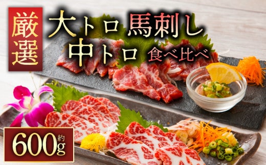 
										
										【桜屋】霜降り馬刺しの食べ比べ約600g 大トロ馬刺し・中トロ馬刺し各約300g
									