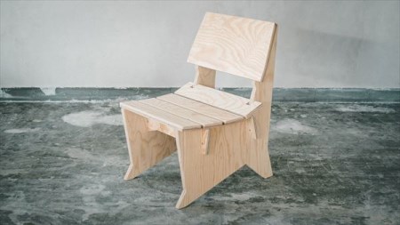 AQ-001 Kujira Chair（完成品/無塗装）