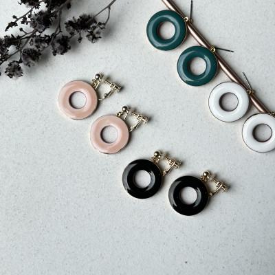 ふるさと納税 多治見市 【美濃焼】えんピアス『桜』【七窯社】 |  | 03