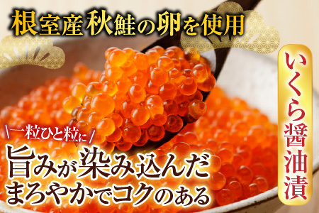 【北海道根室産】[鮭匠ふじい]いくら醤油漬600g・辛子明太子600g D-42049