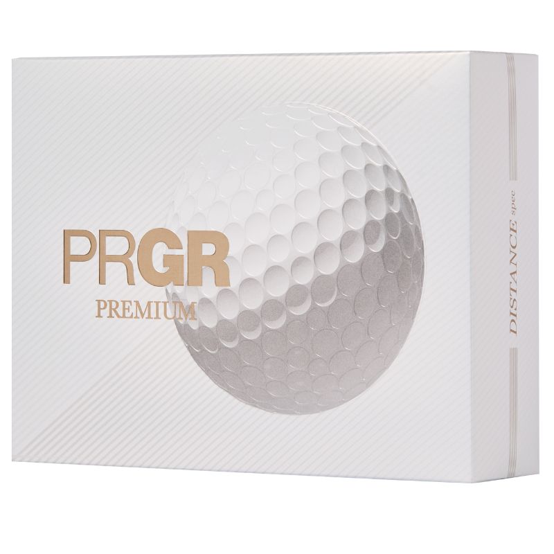 【ふるさと納税】【ふるさと納税】プロギア ゴルフボール PREMIUM BALL 1ダース 【PRGR ゴルフ ボール ゴルフ用品 2024年モデル ディスタンス系】 GB1061