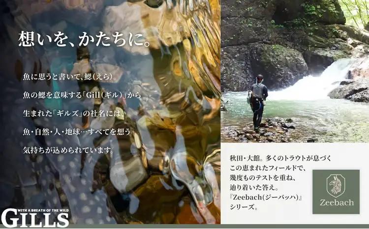 渓流用ミノーZeebach 50F チャートバック　35P7813【 ギルズ】