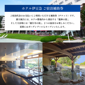 下田温泉　ホテル伊豆急　ご宿泊補助券10,000円 [旅行 チケット]