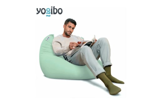 Yogibo Mini ミント 緑 ヨギボー ヨギボーミニ ビーズクッション クッション ビーズ ビーズチェア 家具 インテリア 寝具 ソファ ソファー 一人用ソファ 大阪 大阪府 岸和田市[№5385-0268]