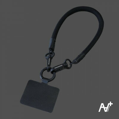 【ふるさと納税】loops(ブラック)普段使いのスマホ、キャンプや登山などのアウトドアでも大活躍のマルチストラップ【1582416】