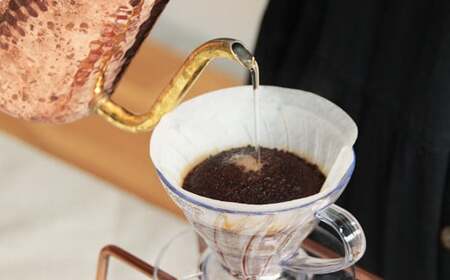 自家焙煎珈琲オリジナルセット（粉）（無垢ブレンド・マンデリン）各200g【コーヒー 珈琲 自家 焙煎 オリジナル 2種 飲み比べ 400g 粉 コーヒー粉 ご自宅用 飲料 鳥取 日吉津村】