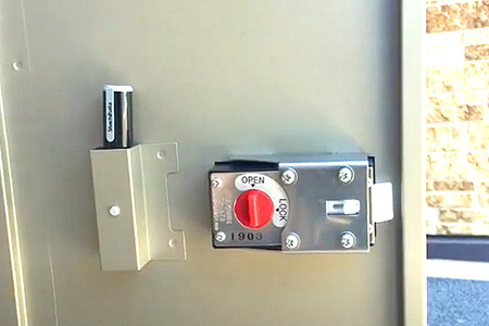 [グリーンライフ] 大容量で好評 郵便ポスト＆錠付き宅配ボックス＆スタンド【107P001】