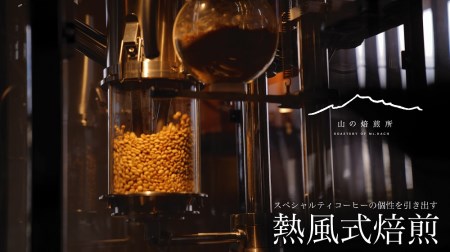 【山の焙煎所】スペシャルティコーヒー160g×2種：豆　浅煎り