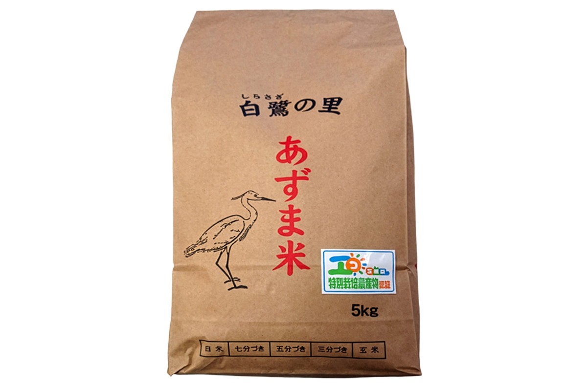 【定期便／3ヶ月 令和7年産】特別栽培米 コシヒカリ 10kg (5kg×2袋)×3回｜産地 直送 白鷺の里 あずま米 こしひかり 茨城県 稲敷市 [1908]