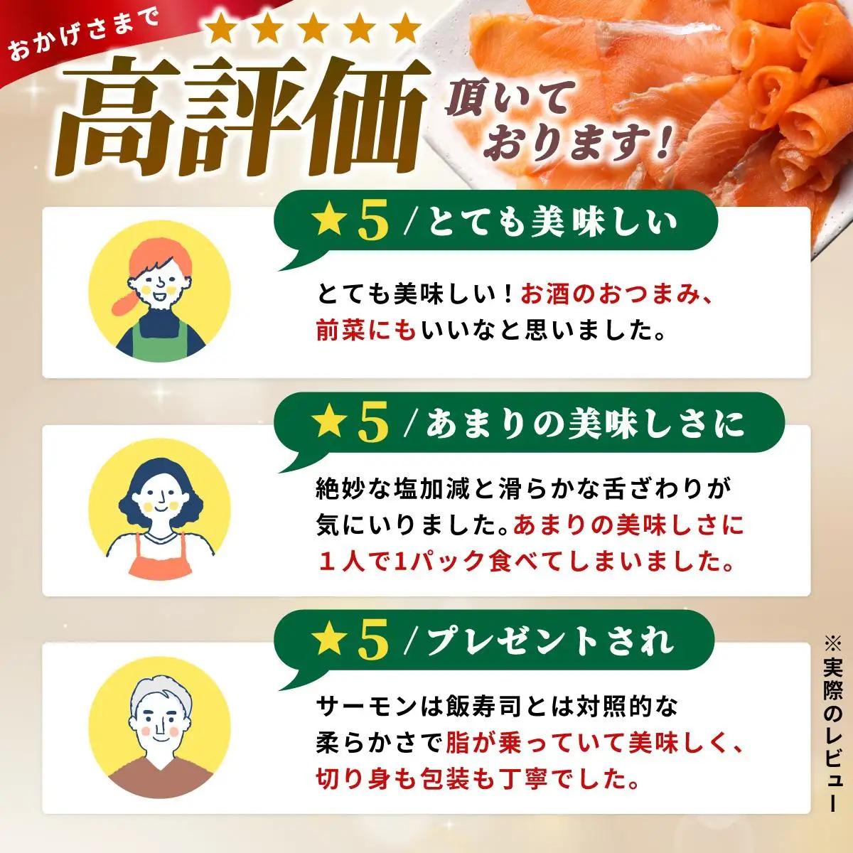 スモークサーモン（70g×5P）