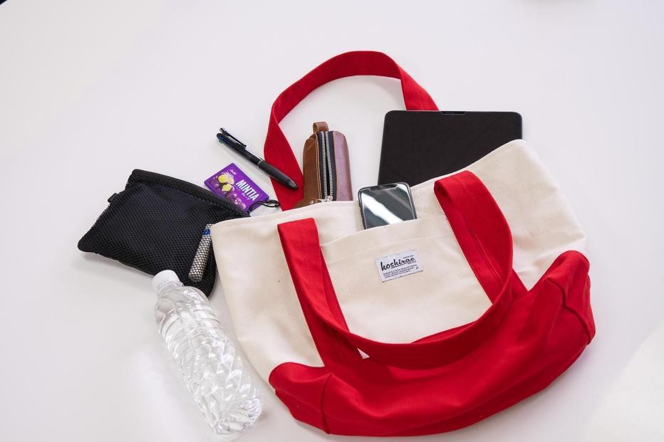 
帆布（キャンバス）トートバッグＡ４サイズ【カラー選択可】
