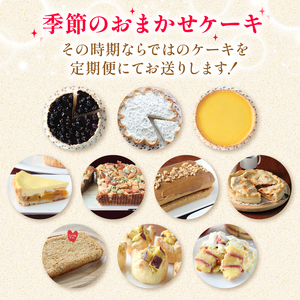 季節の ケーキ おまかせ 1種 手作り ケーキ デザート スイーツ 洋菓子 おやつ ギフト 贈り物 絶品 サンフランシスコパイハウス 静岡県 牧之原市