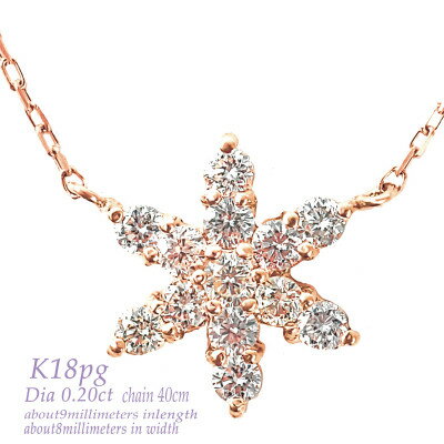 【ふるさと納税】0.2CT　スターダイヤモンドペンダント　PCR-012DI-R【配送不可地域：沖縄県】【1503988】