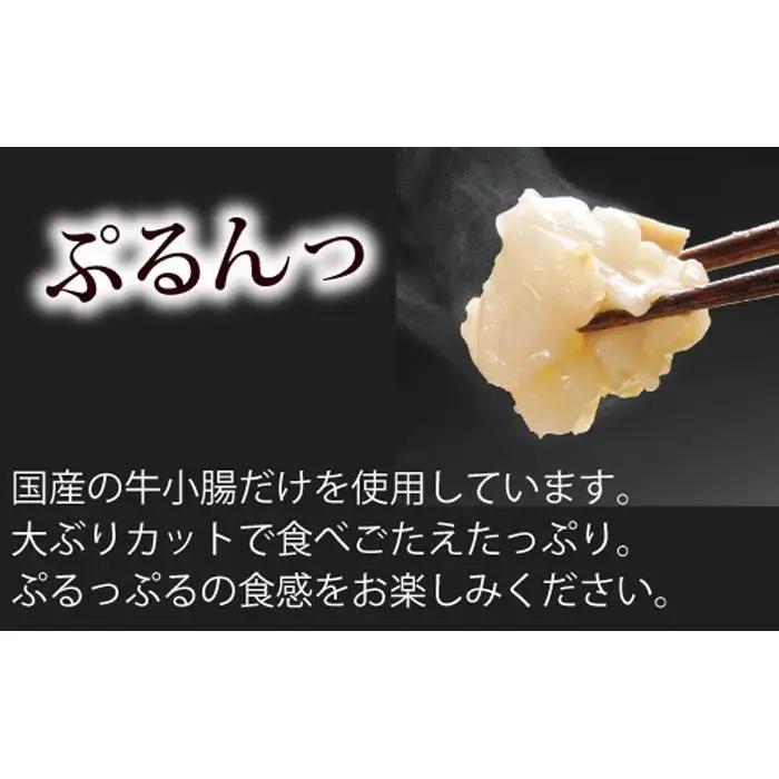 大容量 博多もつ鍋セット あごだし醤油味 5-6人前【博多もつ鍋やまや】