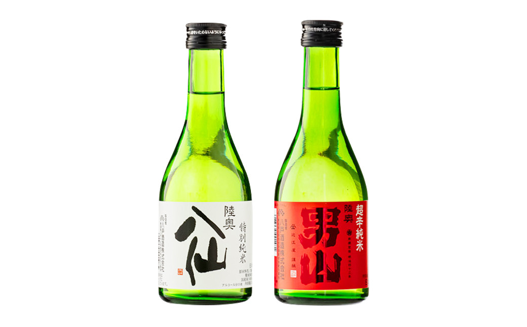 八仙＆男山 飲み切り飲み比べセット 300ml×2