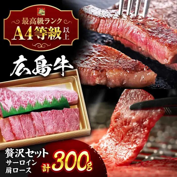 【スピード発送】牛肉 肩ロース・サーロインセット [APAZ022] 牛肉